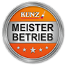 Die Kunz GmbH ist ein Meisterbetrieb